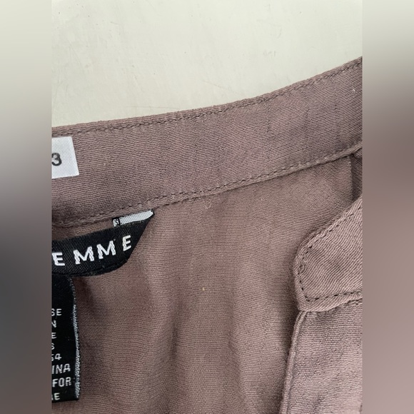 4/25 Brownish Antilia Femme Button Down Blouse - Picture 11 of 11